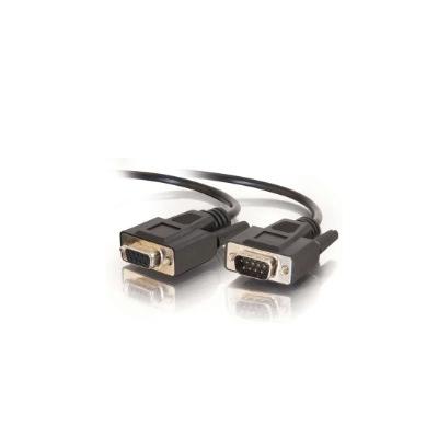 3m DB9 RS232 M/F Extension Cable - Black